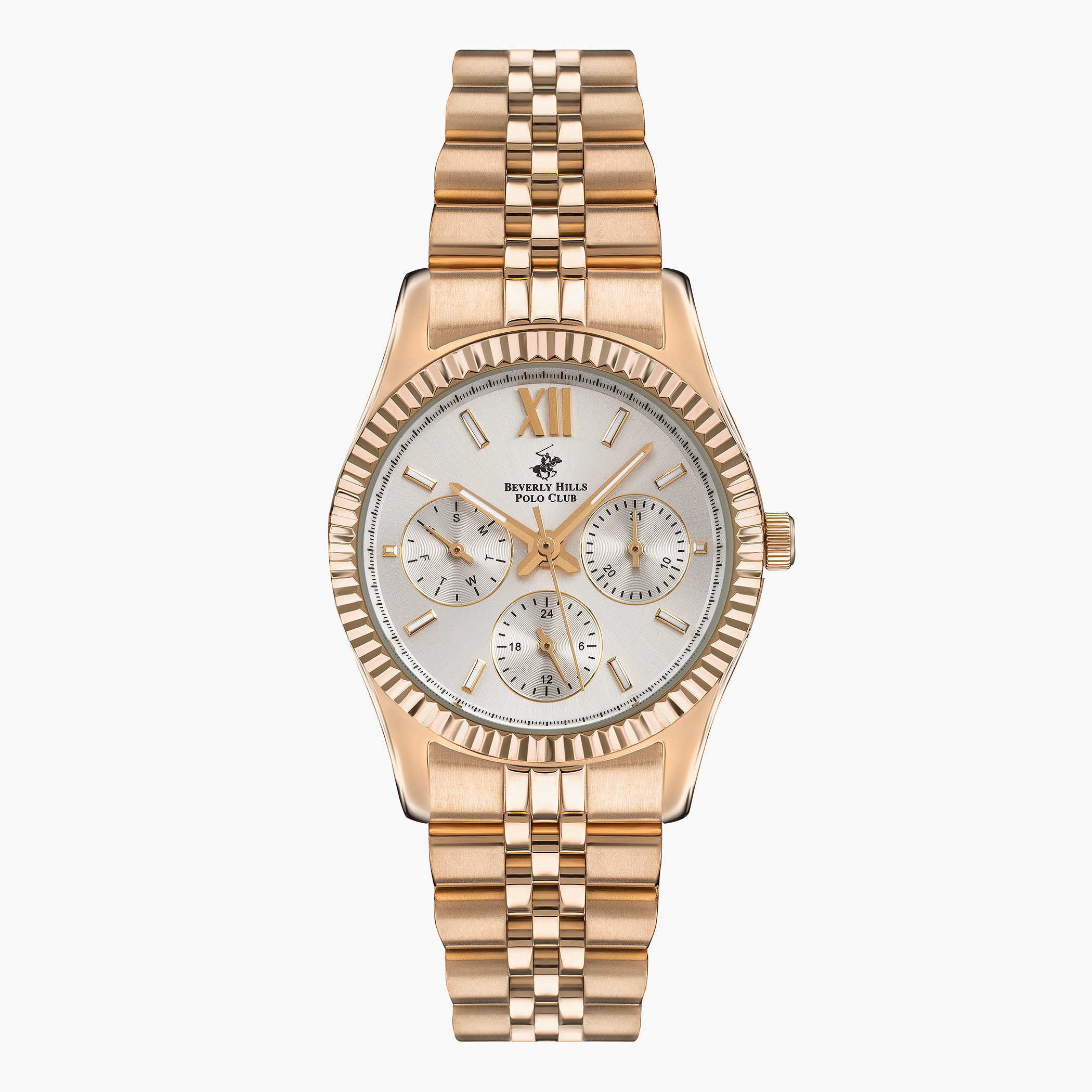 Beverly hills polo shop club watch gold