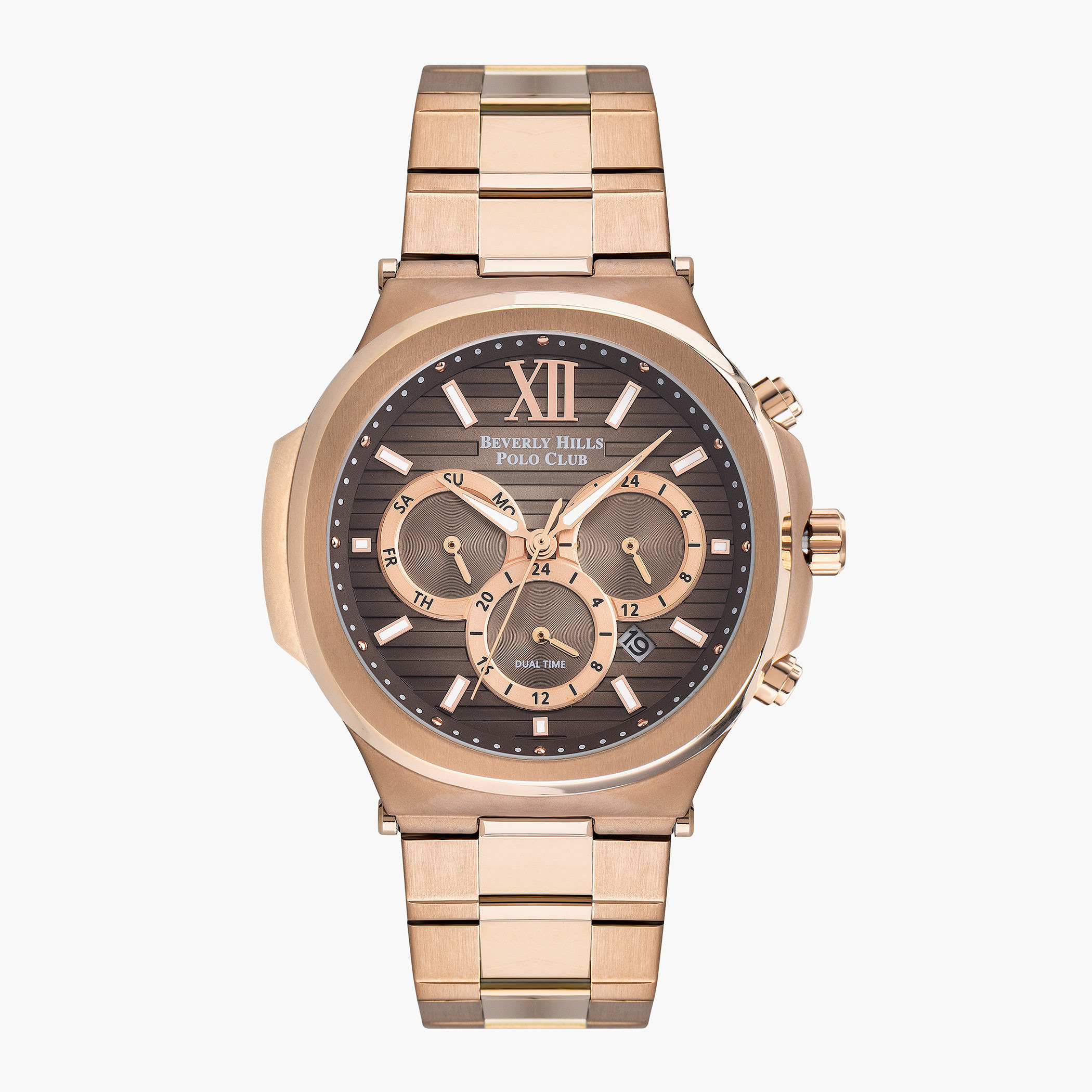 Beverly hills polo outlet club watch rose gold