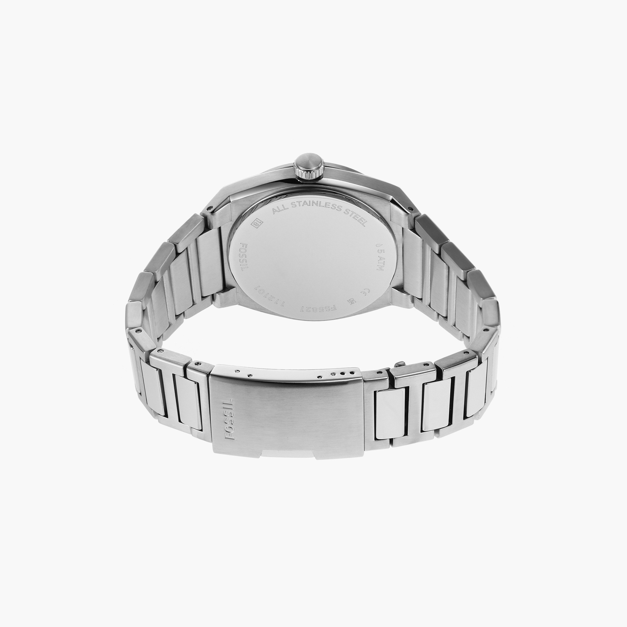 Fossil Men Stainless Steel Silver Strap Analog Watch - FS5821-men-watchesandjewellery-watches-image-5