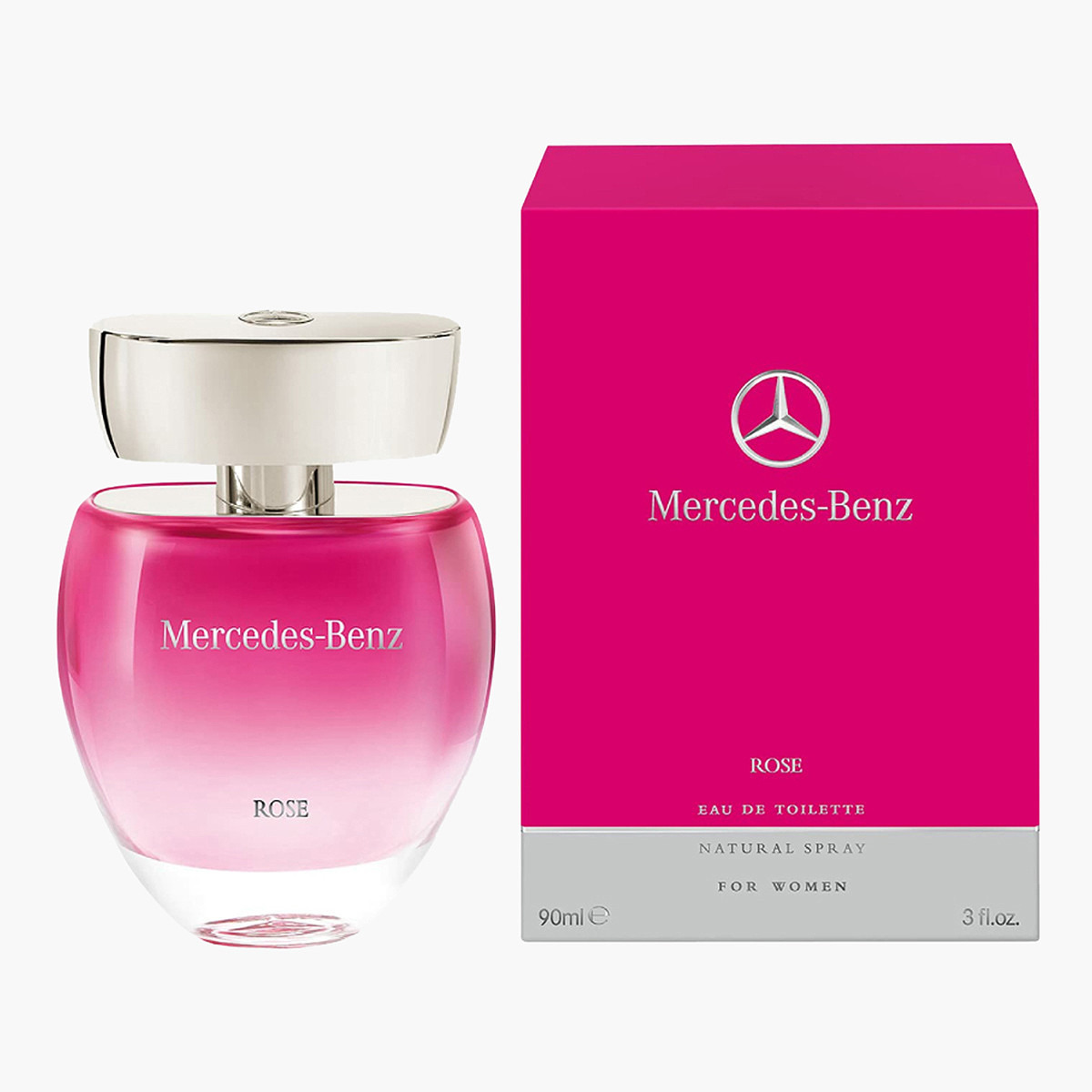 عطر أو دي تواليت روز للنساء من مرسيدس بنز - 90 مل-beautyandpersonalcare-fragrance-women-image-1