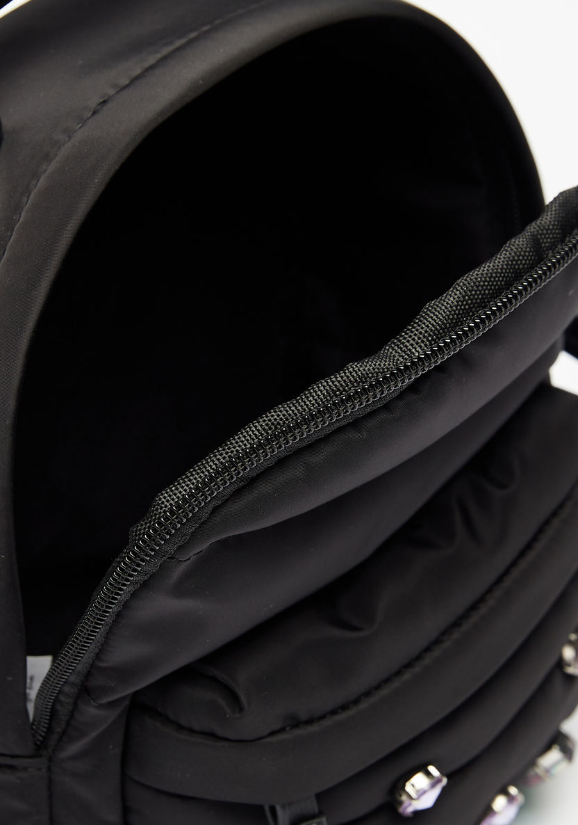 Missy Embellished Backpack with Adjustable Shoulder Straps and Top Handle-Women%27s Backpacks-image-3
