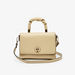 Celeste Solid Satchel Bag with Ruched Grab Handle-Women%27s Handbags-thumbnail-0