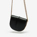 Celeste Solid Crossbody Bag with Chain Strap and Button Closure-Women%27s Handbags-thumbnailMobile-1