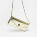 Celeste Textured Clutch with Detachable Chain Strap and Button Closure-Wallets and Clutches-thumbnail-1