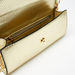 Celeste Textured Clutch with Detachable Chain Strap and Button Closure-Wallets and Clutches-thumbnailMobile-5