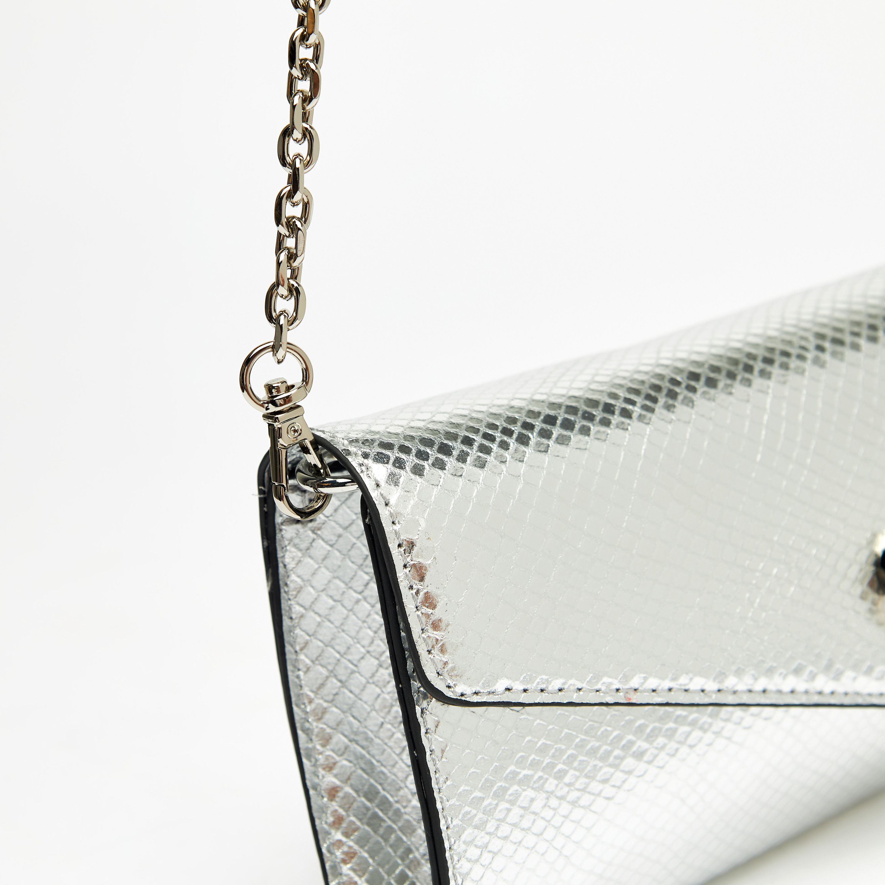 Celeste Textured Clutch with Detachable Chain Strap and Button Closure-women-bagsandwallets-wallets-image-4