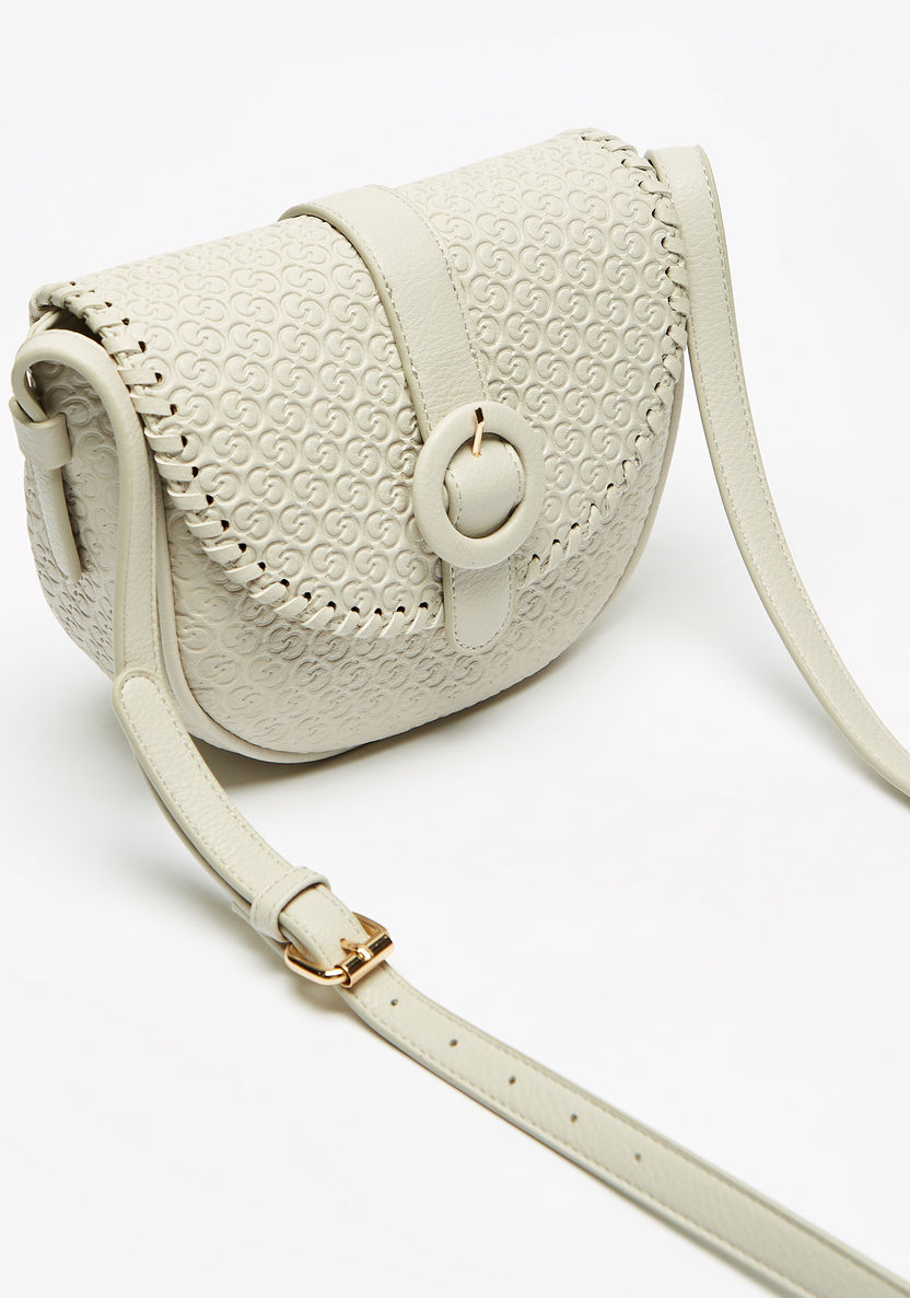 Celeste Monogram Embossed Crossbody Bag with Adjustable Strap-Women%27s Handbags-image-2