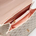 ELLE Monogram Print Satchel Bag with Detachable Strap and Flap Closure-Women%27s Handbags-thumbnail-4