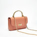 Celeste Solid Satchel Bag with Detachable Chain Strap and Flap Closure-Women%27s Handbags-thumbnailMobile-2