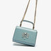 Celeste Textured Satchel Bag with Grab Handle and Embellished Detail-Women%27s Handbags-thumbnailMobile-1