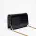 Celeste Crocodile Textured Crossbody Bag with Magnetic Button Closure-Women%27s Handbags-thumbnailMobile-2