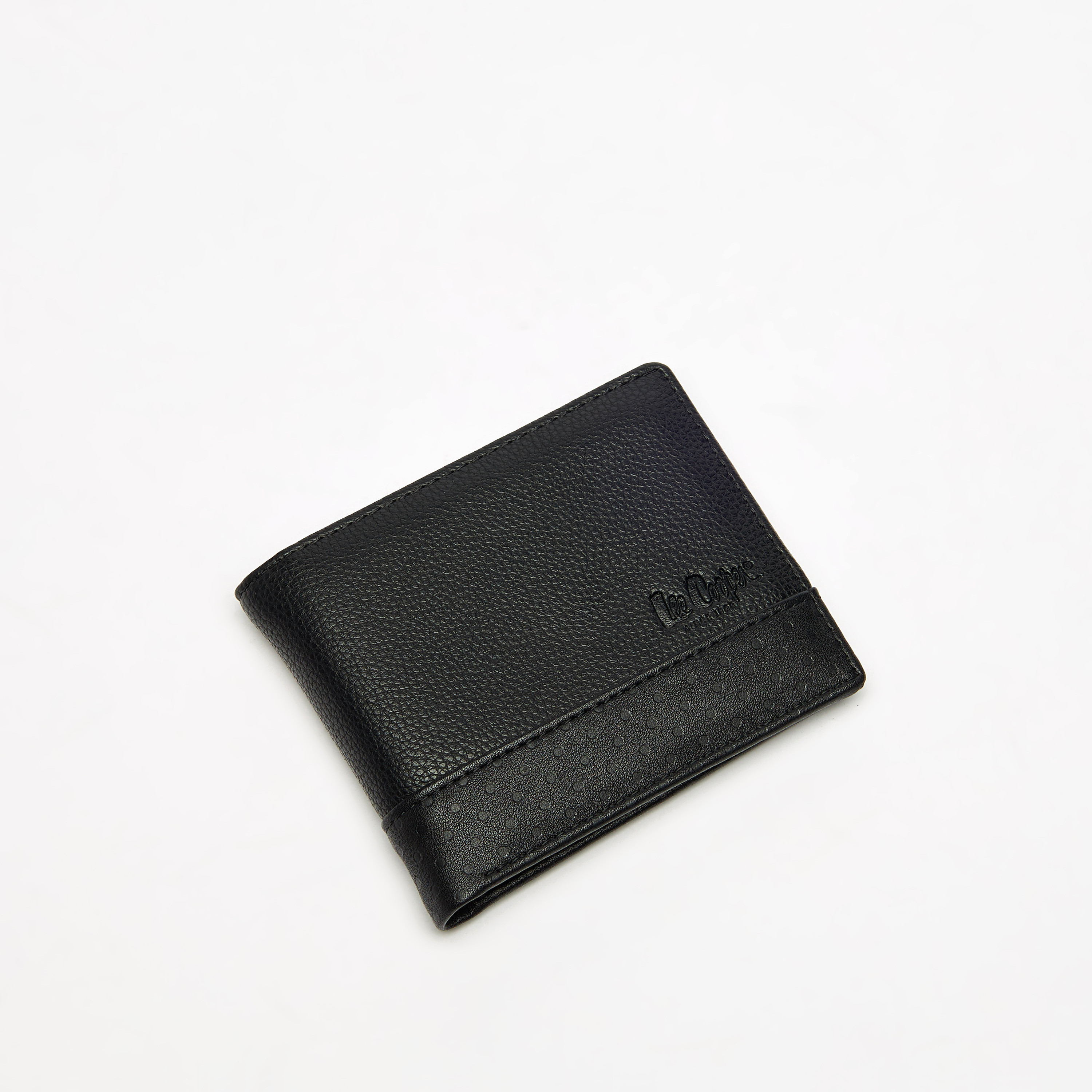 محفظة بارزة الملمس بطيّة مزدوجة من لي كوبر-men-beltsandwallets-wallets-image-3