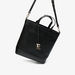 ELLE Textured Tote Bag with Removable Strap and Pouch-Women%27s Handbags-thumbnail-1