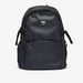 Lee Cooper Textured Backpack with Zip Closure and Adjustable Straps-Men%27s Backpacks-thumbnail-0