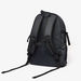 Lee Cooper Textured Backpack with Zip Closure and Adjustable Straps-Men%27s Backpacks-thumbnail-1