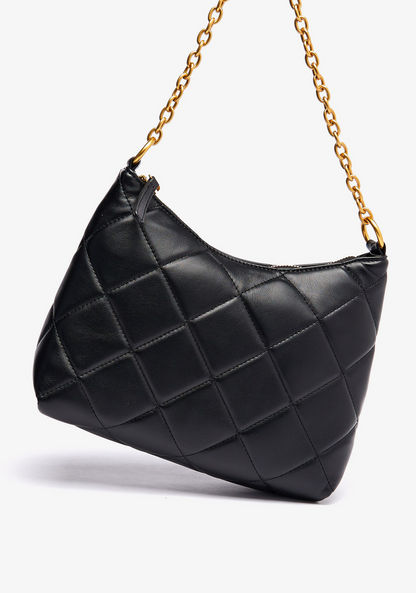 Celeste Quilted Shoulder Bag with Zip Closure-Women%27s Handbags-image-1