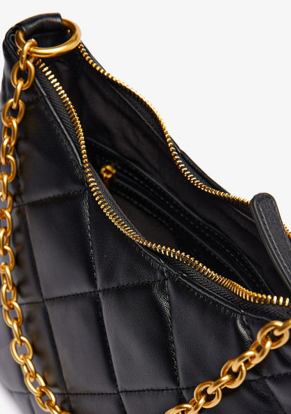 Celeste Quilted Shoulder Bag with Zip Closure-Women%27s Handbags-image-4