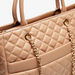 Celeste Quilted Tote Bag with Double Handle and Zip Closure-Women%27s Handbags-thumbnail-3