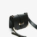 Celeste Solid Crossbody Bag with Adjustable Strap and Flap Closure-Women%27s Handbags-thumbnail-2
