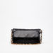 Haadana Diamond Embossed Shoulder Bag with Chunky Chain Accent-Women%27s Handbags-thumbnailMobile-0