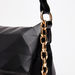 Haadana Diamond Embossed Shoulder Bag with Chunky Chain Accent-Women%27s Handbags-thumbnail-3