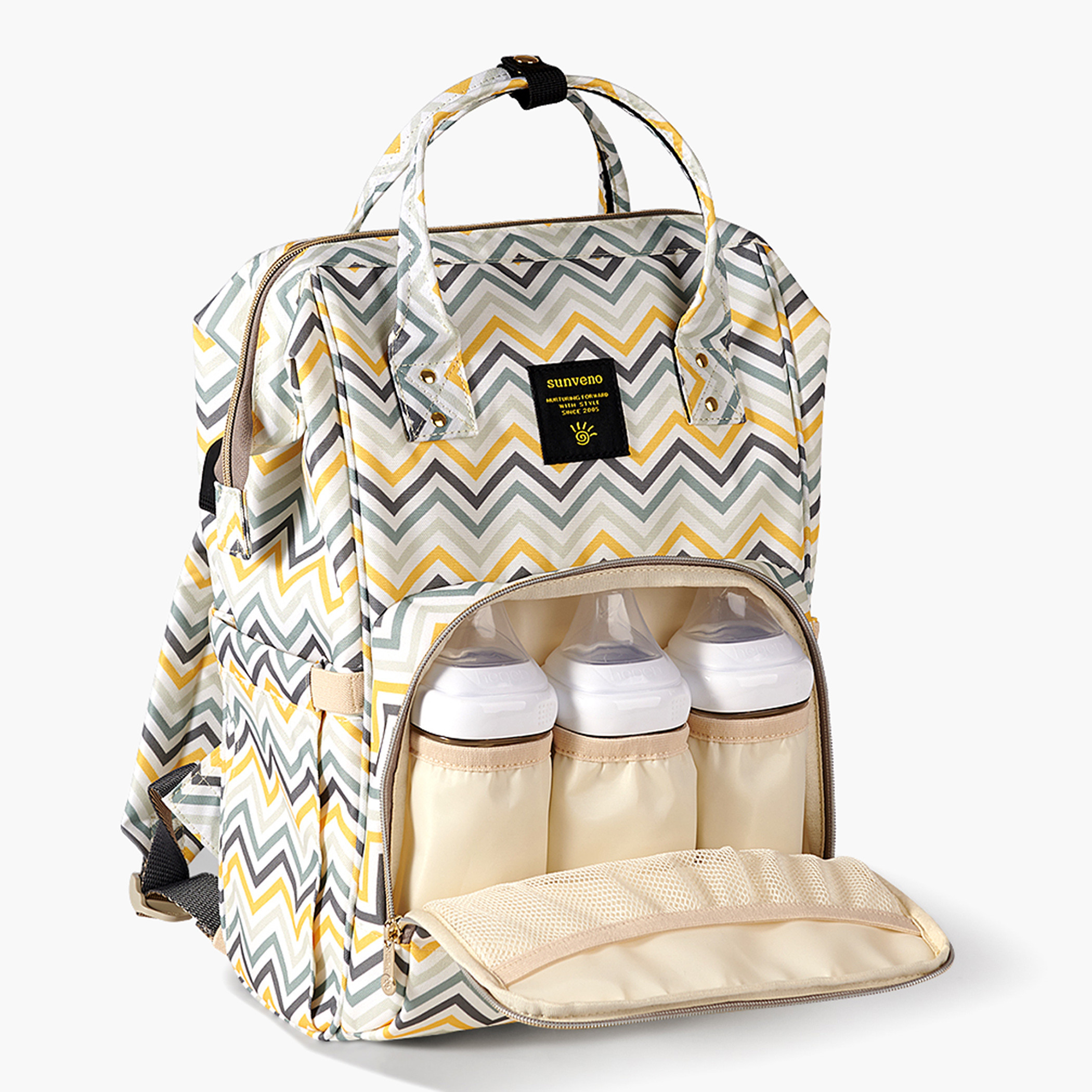 Chevron 2024 diaper bag