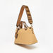Elle Solid Bowler Bag with Double Handles-Women%27s Handbags-thumbnailMobile-1
