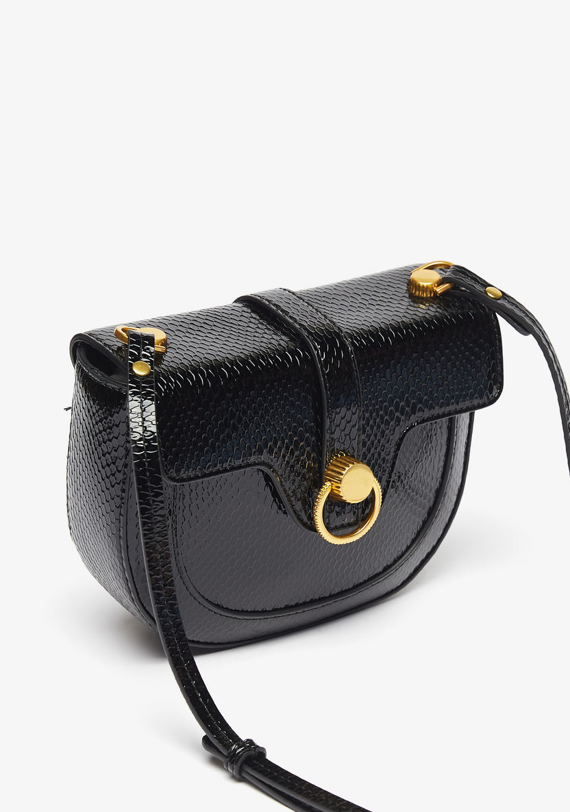 Celeste Textured Crossbody Bag with Adjustable Strap-Women%27s Handbags-image-2