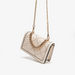 Celeste Satchel Bag with Chain Detail and Detachable Strap-Women%27s Handbags-thumbnail-1