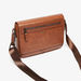 Duchini Solid Crossbody Bag with Zip Closure-Men%27s Handbags-thumbnail-4