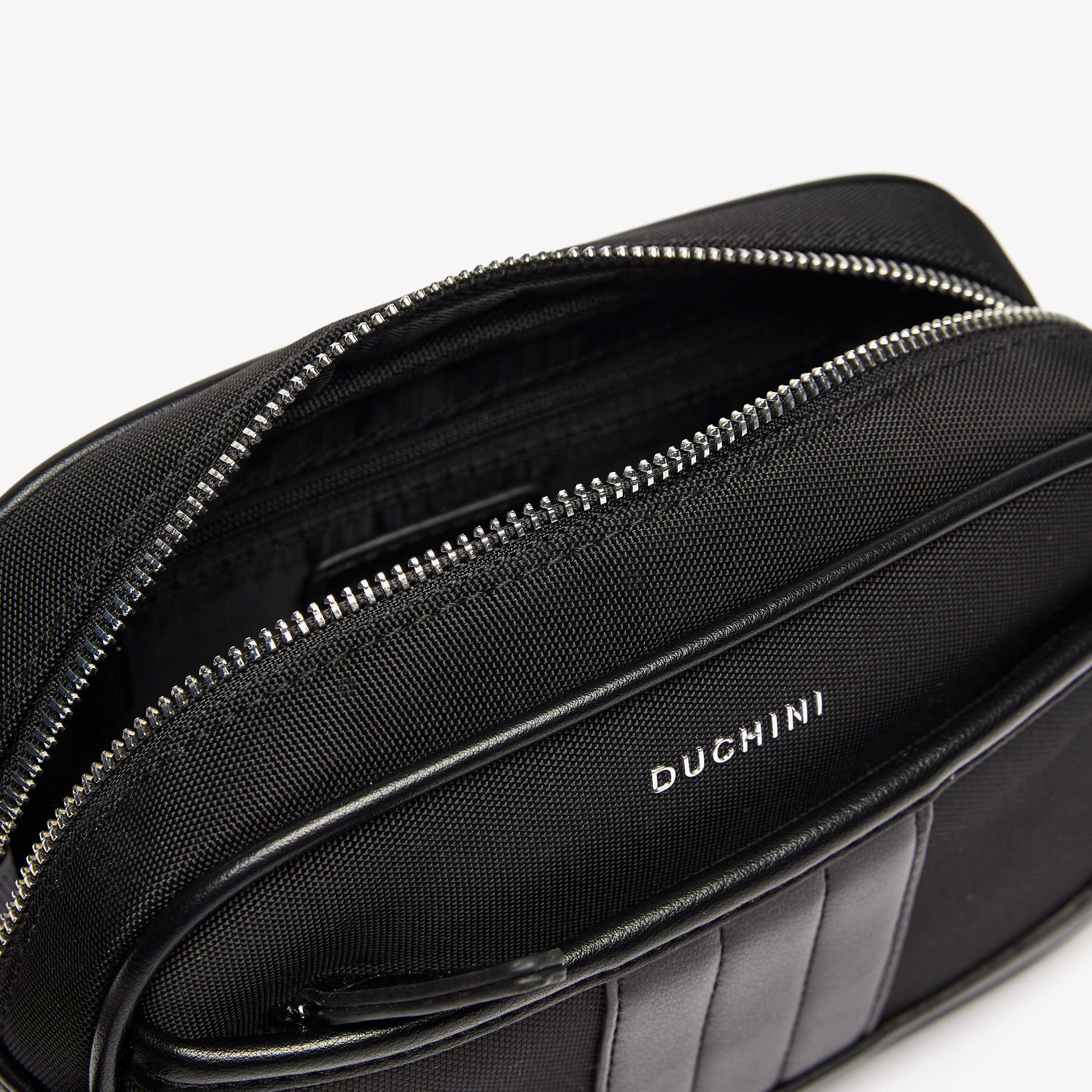 Duchini Textured Pouch with Zip Closure-men-beltsandwallets-wallets-image-4