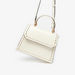 Celeste Animal Texture Satchel Bag with Metal Handle and Stud Detail-Women%27s Handbags-thumbnail-1