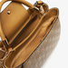 Elle Embossed Tote Bag with Adjustable Strap and Zip Closure-Women%27s Handbags-thumbnailMobile-4