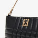 Elle Quilted Crossbody Bag with Chain Strap and Zip Closure-Women%27s Handbags-thumbnailMobile-3
