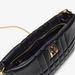 Elle Quilted Crossbody Bag with Chain Strap and Zip Closure-Women%27s Handbags-thumbnailMobile-4