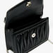 Haadana Quilted Satchel Bag with Detachable Chain Strap-Women%27s Handbags-thumbnailMobile-4