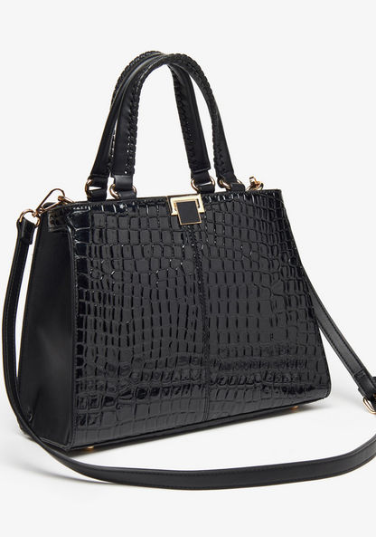 Jane Shilton Animal Textured Tote Bag with Double Handles-Women%27s Handbags-image-2