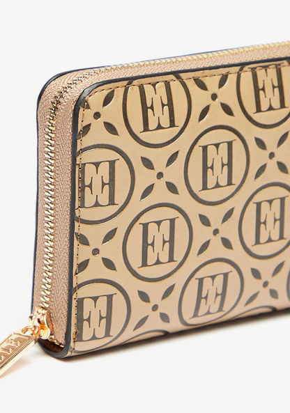 Elle Logo Embossed Zip Around Wallet-Wallets & Clutches-image-2