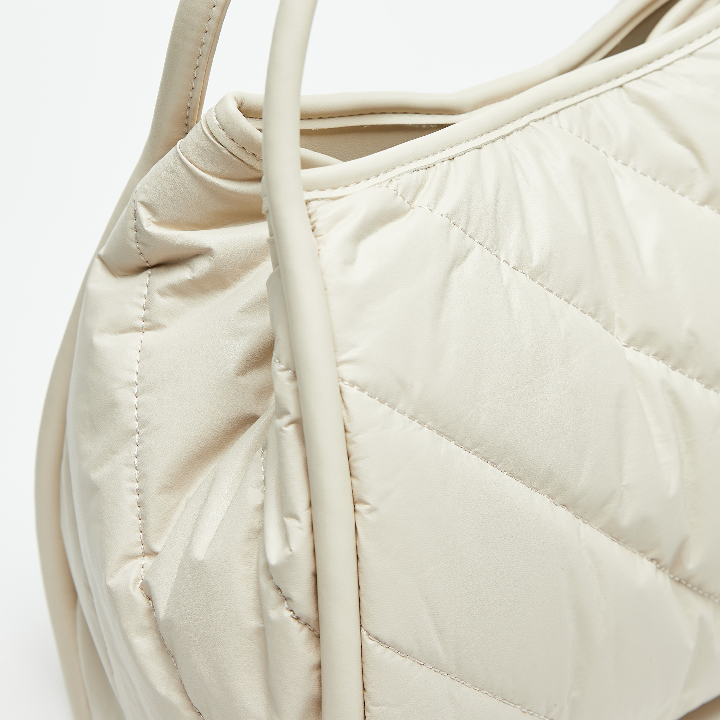 Haadana Quilted Tote Bag with Double Handle and Button Closure-women-bagsandwallets-handbags-image-4