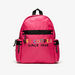 Lee Cooper Logo Print Zipper Backpack with Adjustable Shoulder Straps-Boy%27s Backpacks-thumbnailMobile-0