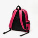 Lee Cooper Logo Print Zipper Backpack with Adjustable Shoulder Straps-Boy%27s Backpacks-thumbnail-3