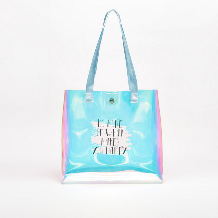 Missy Printed Shopper Bag with Double Handle