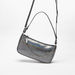 Missy Iridescent Shoulder Bag with Chain Accent and Detachable Strap-Women%27s Handbags-thumbnail-1