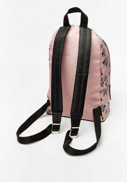 Disney Minnie Mouse Print Backpack with Adjustable Shoulder Straps-Women%27s Backpacks-image-1