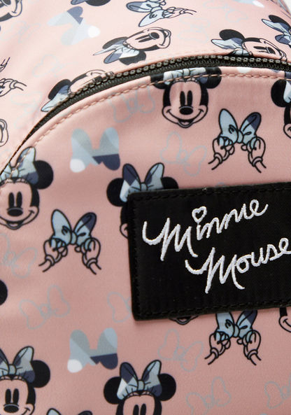 Disney Minnie Mouse Print Backpack with Adjustable Shoulder Straps-Women%27s Backpacks-image-2