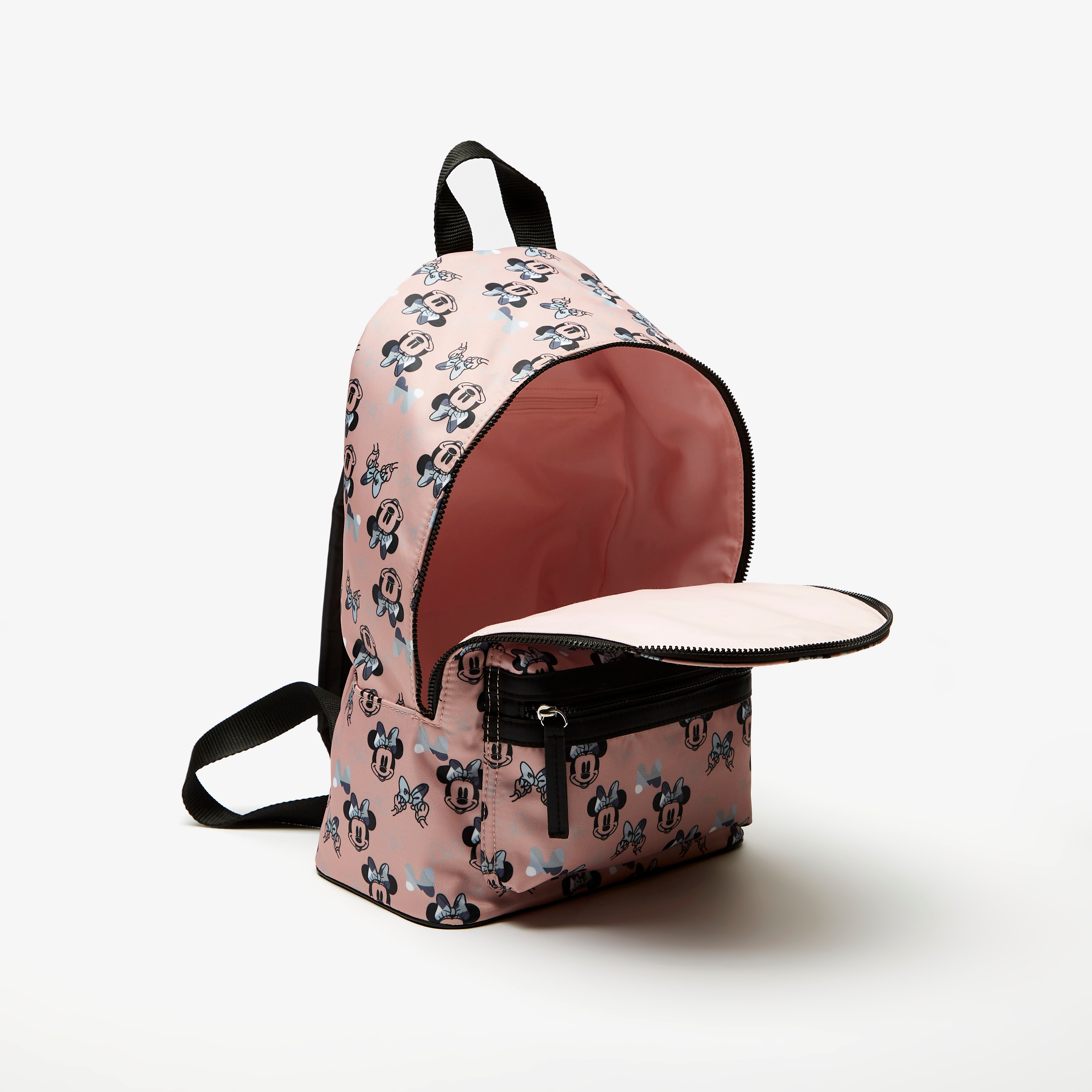 Disney Minnie Mouse Print Backpack with Adjustable Shoulder Straps-women-bagsandwallets-backpacks-image-5