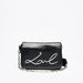 Missy Metallic Crossbody Bag with Chain Strap and Flap Closure-Women%27s Handbags-thumbnailMobile-0