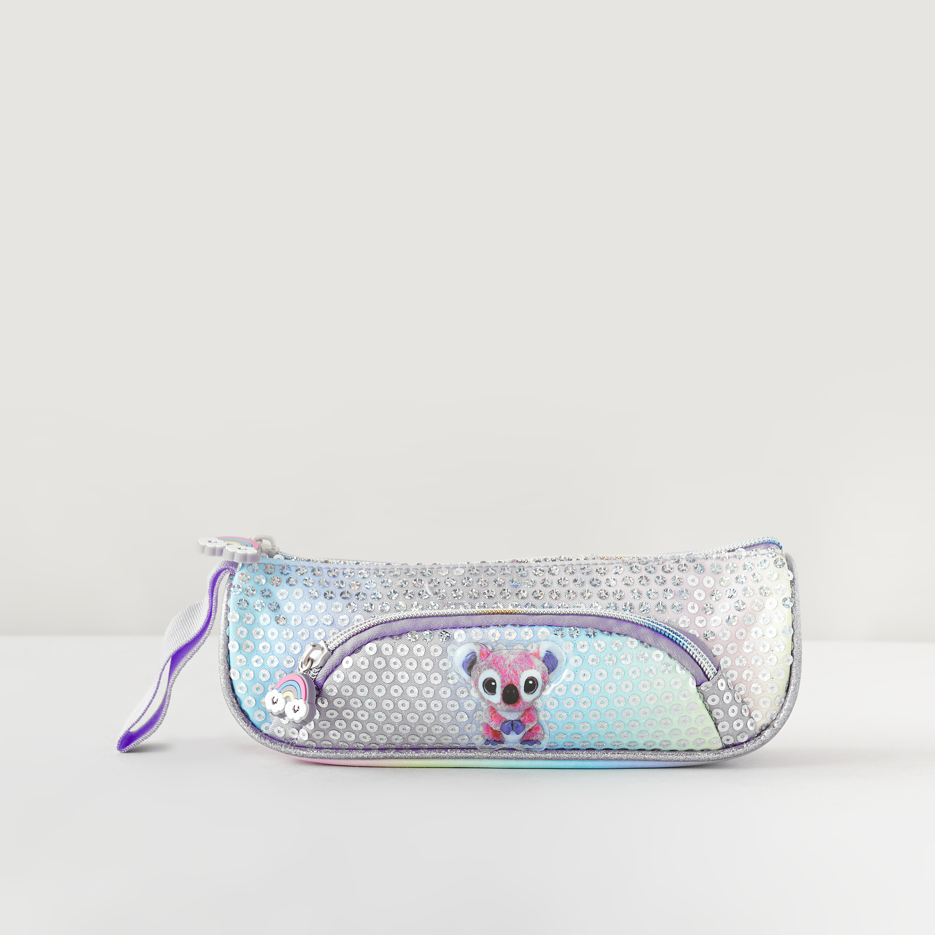 Embellished Pencil Case with Zip Closure-school-stationery-pencilcases-image-1