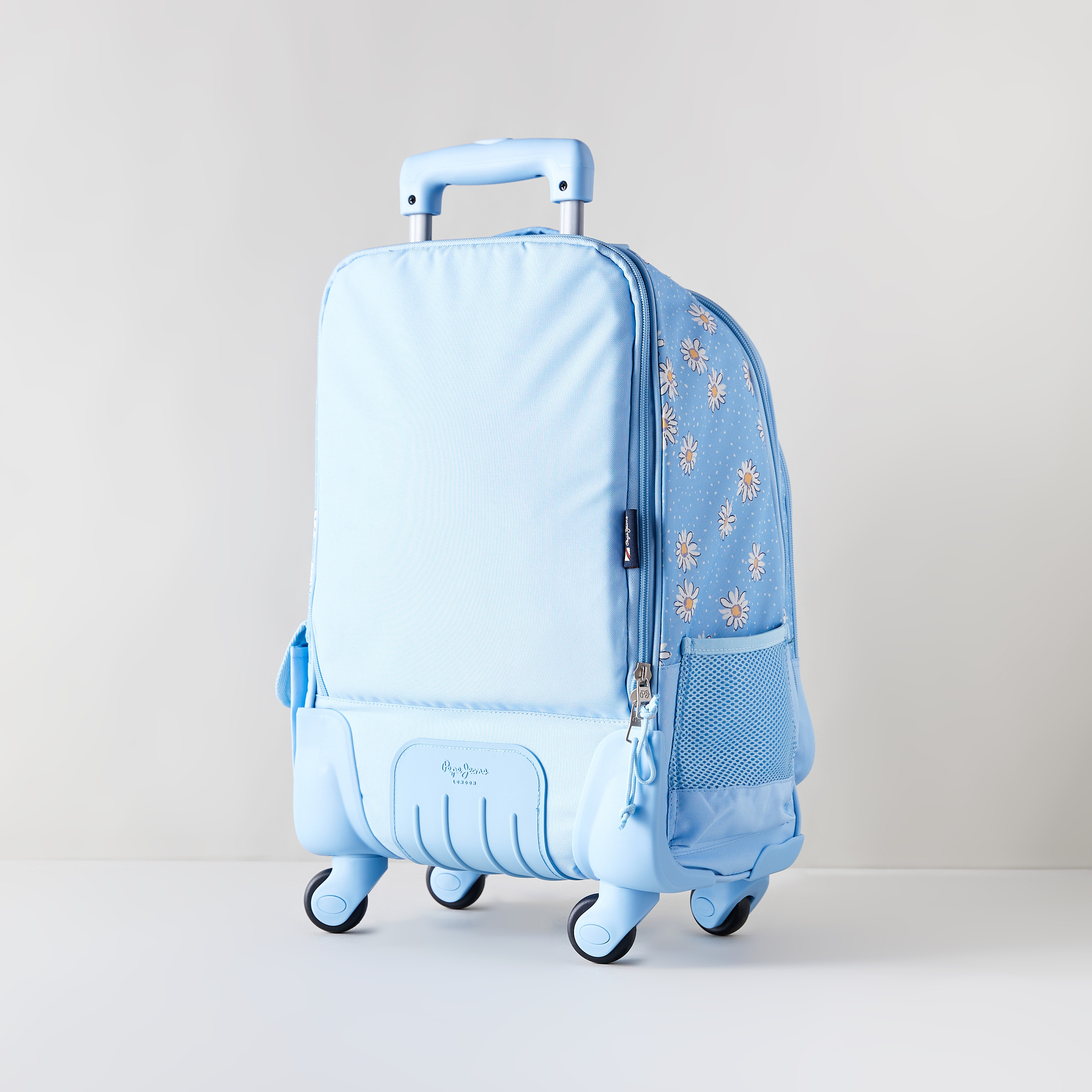 شنطة ظهر ترولي بطبعات أزهار من بيبي جينز-school-bagsandbackpacks-trolleybags-image-6