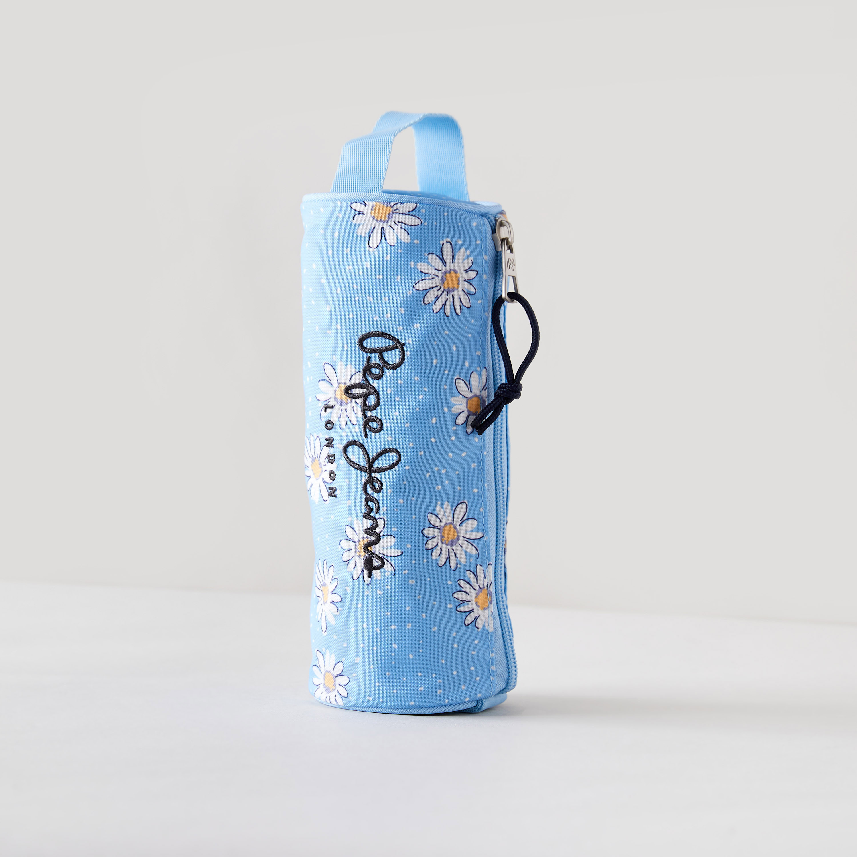 Pepe Jeans Floral Print Pencil Case with Zip Closure-school-stationery-pencilcases-image-3